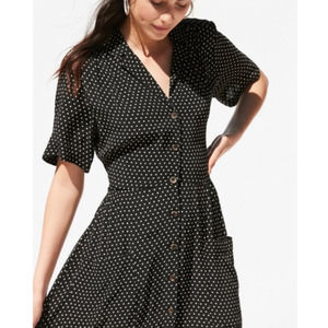 Urban Outfitters Button Down Midi Dress Sz M